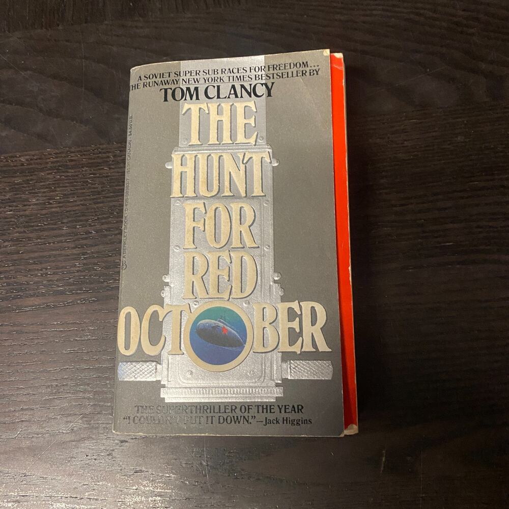 Hunt for Red October by Tom Clancy (1985, Mass Market)